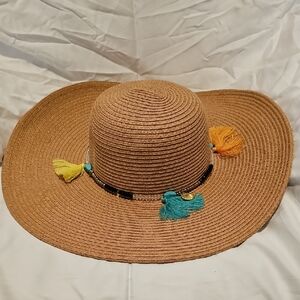 Magid Beige Woven Hat